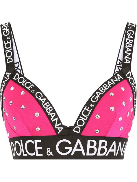 dolce and gabbana sequin bra